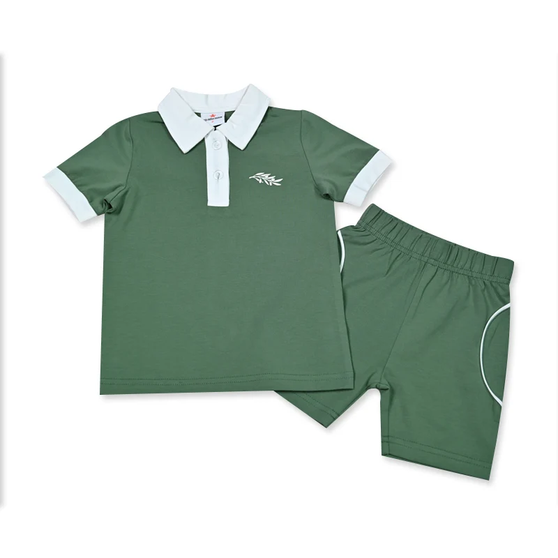 Green Shabbos Robe Set – 2pcs Set