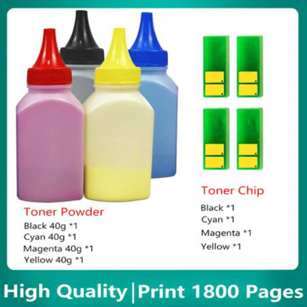 

CF410A CF411A CF412A CF413A Toner Cartridge Powder and Reset Chip for HP Color LaserJet Pro M452 M377 M477 M452dn M377dw M477fdn