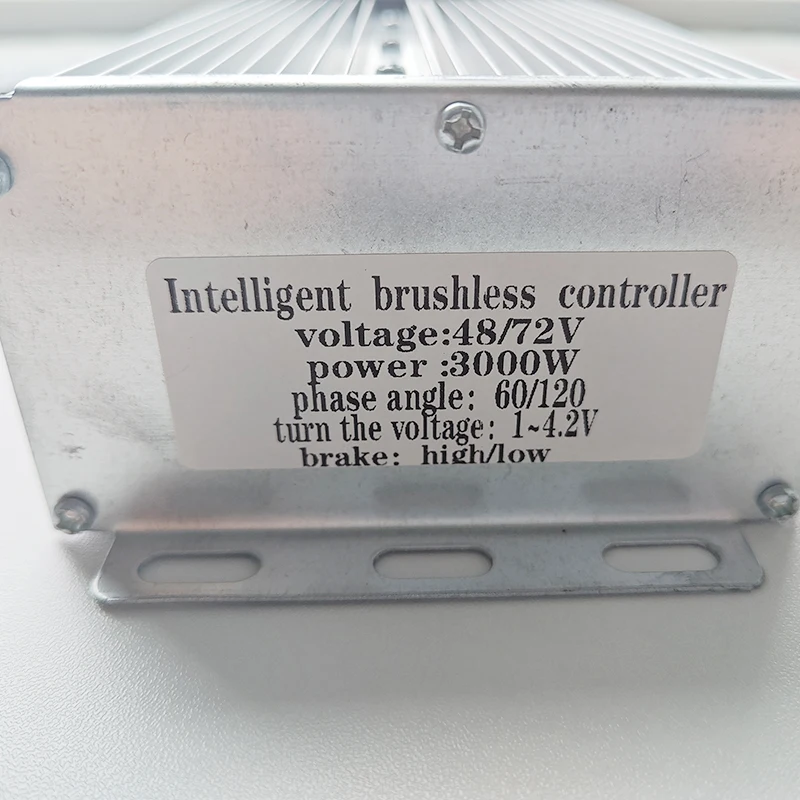 48V 60V 64V 72V 3000W Brushless Double Row 18Tube Controller IP68 Waterproof Level Used For Brushless Dc Electric Bicycle