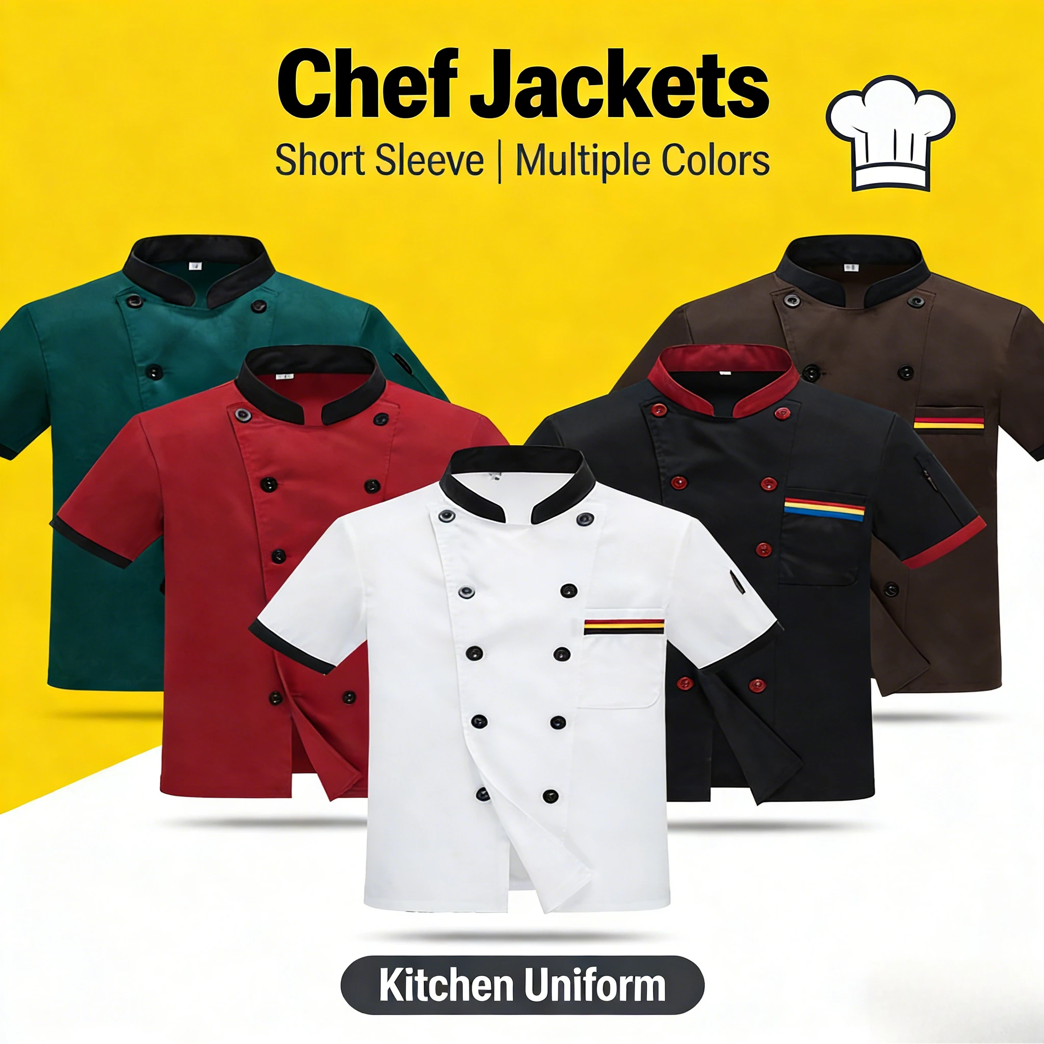 

Осенне-зимняя одежда, ресторан, столовая, кухня с короткими рукавами, рабочая одежда для тортов, пекарня, пекарня