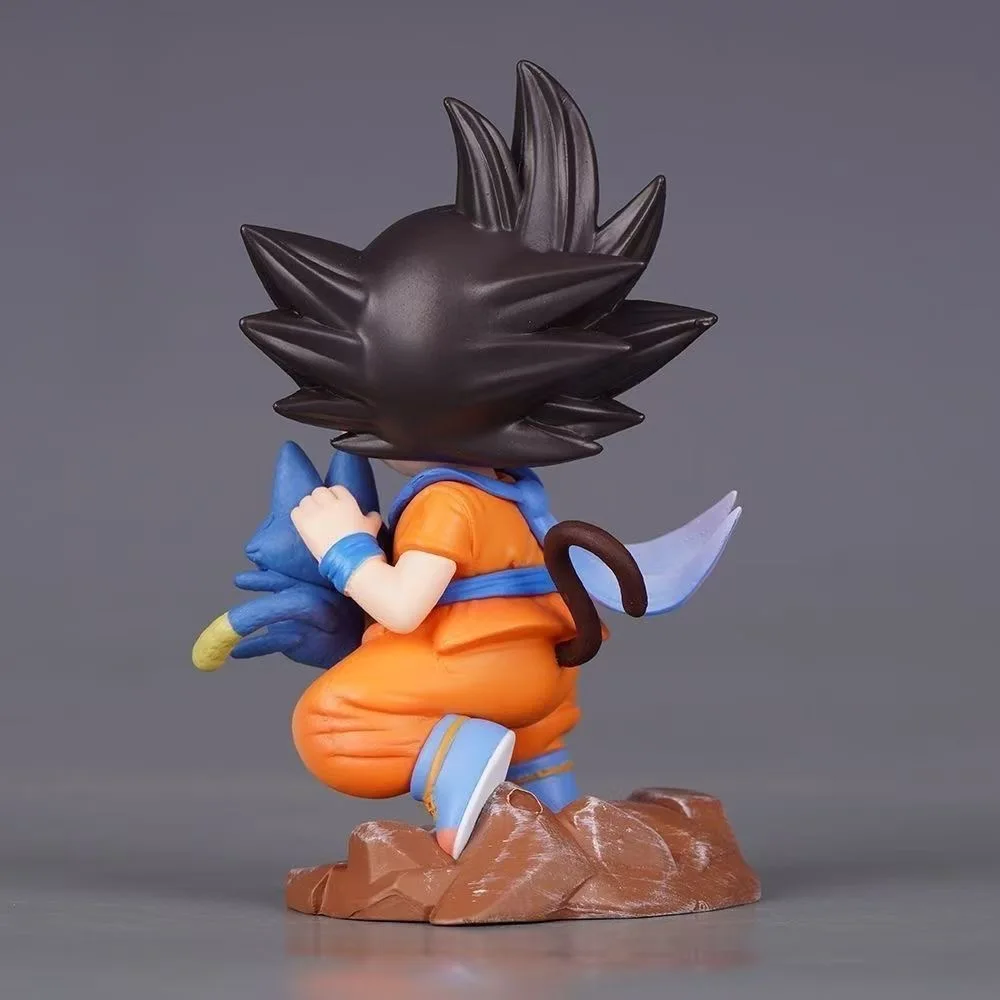 10cm/3,93 Zoll Anime Dragon Ball Z Figur Goku Figur Goku Umarmung Pura PVC GK Figuren Yamcha Anime Sammlerstück Modell Spielzeug Geschenke – Detail 5
