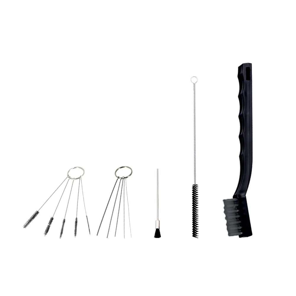 Kit de Ferramentas de Limpeza para Airbrush Spray Gun Agulha Escova de Limpeza Grupo Acessórios Aerógrafo Profissional Hot Sale 13 Pcs