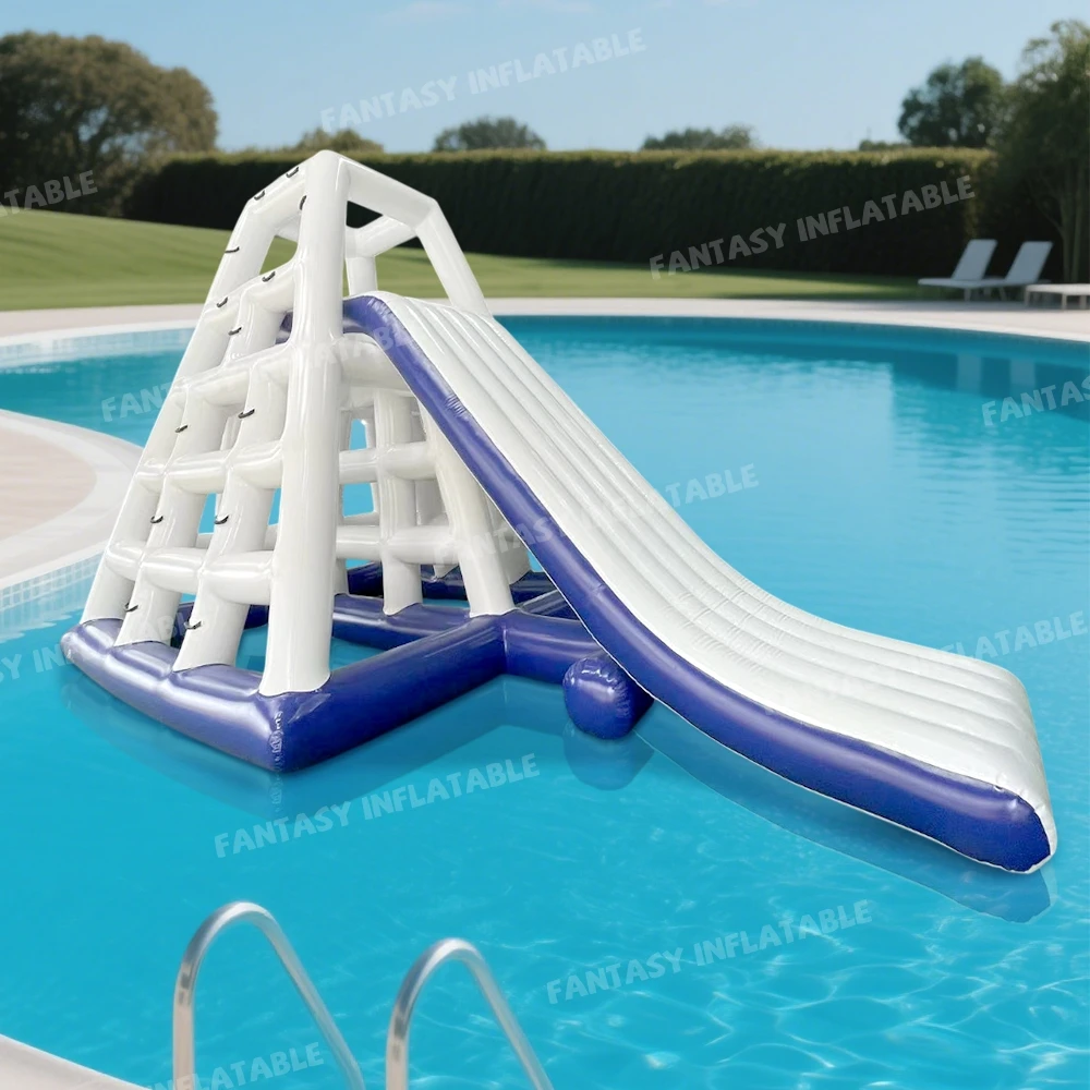 

For Kids Adults Commercial Blow-Up Drifting Pool Floating Moving Toys Inflatable Water Park Slide Water Game