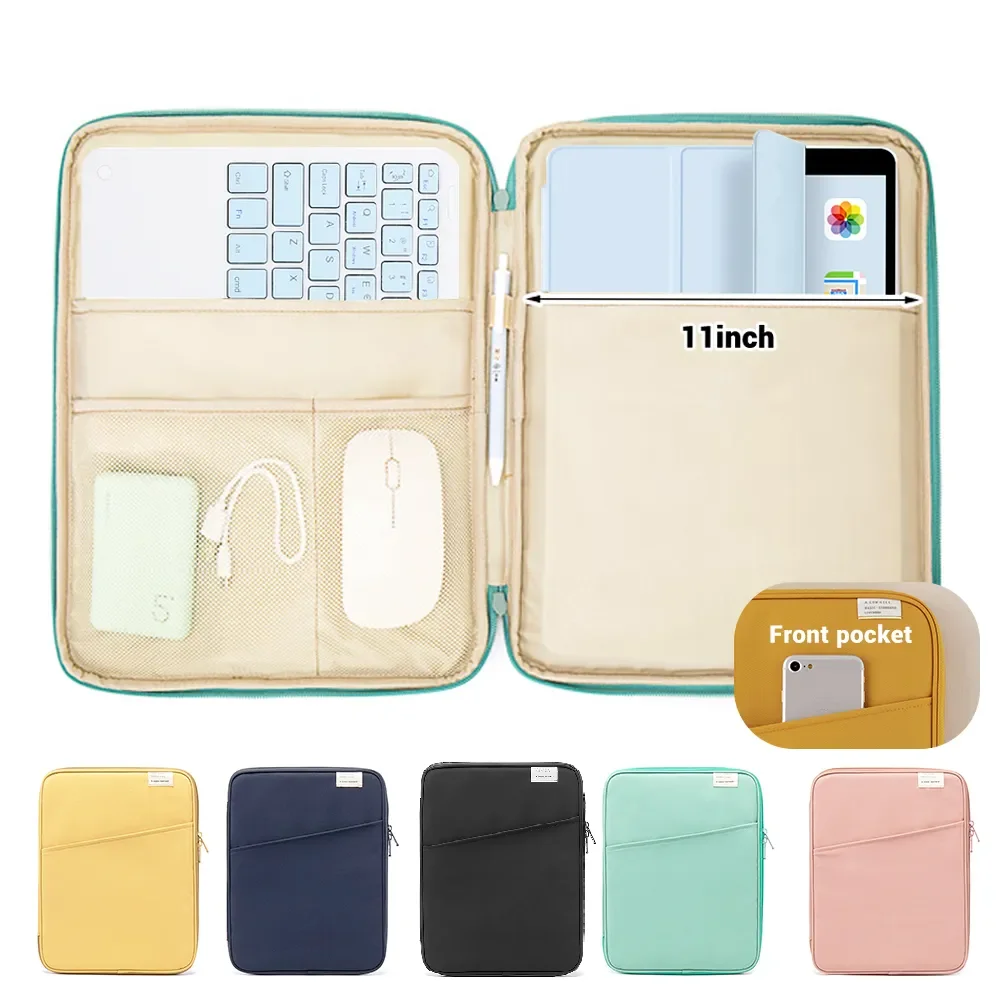 Tablet Sleeve Bag 9-11inch For iPad Air 4 5 Pro 11 Mini 5 6 iPad Case For XiaoMi 5 Samsung Huawei Lenovo Shockproof Pouch Bags