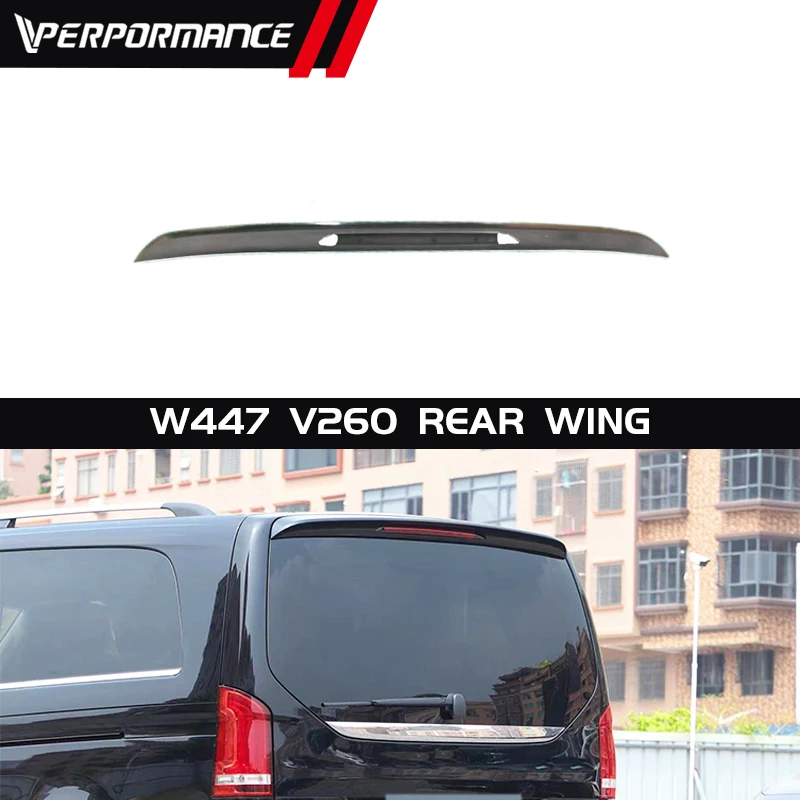 

V-Class Vito W447 V260 Rear Wing Bodykit Car Body Part Rear Spoiler PP Material Rear Spoiler