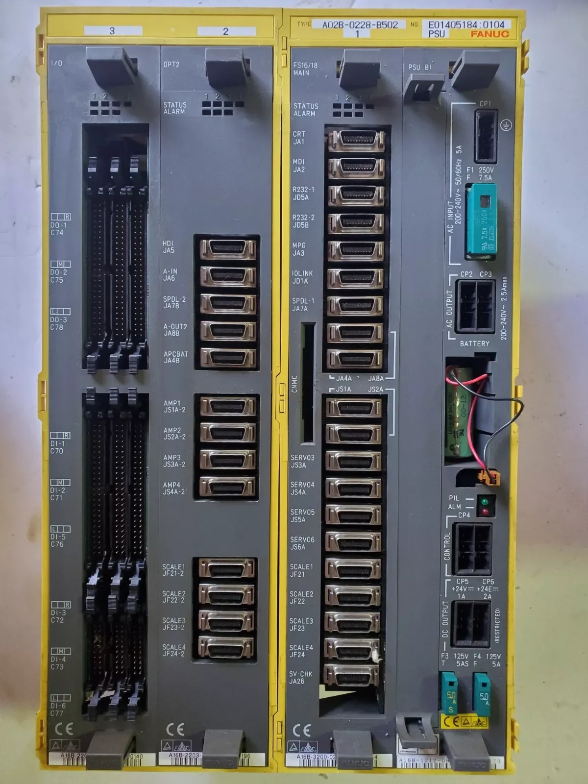 

A02B-0228-B502 Fanuc CNC Controller Series System18-TC tested OK A02B0228B502