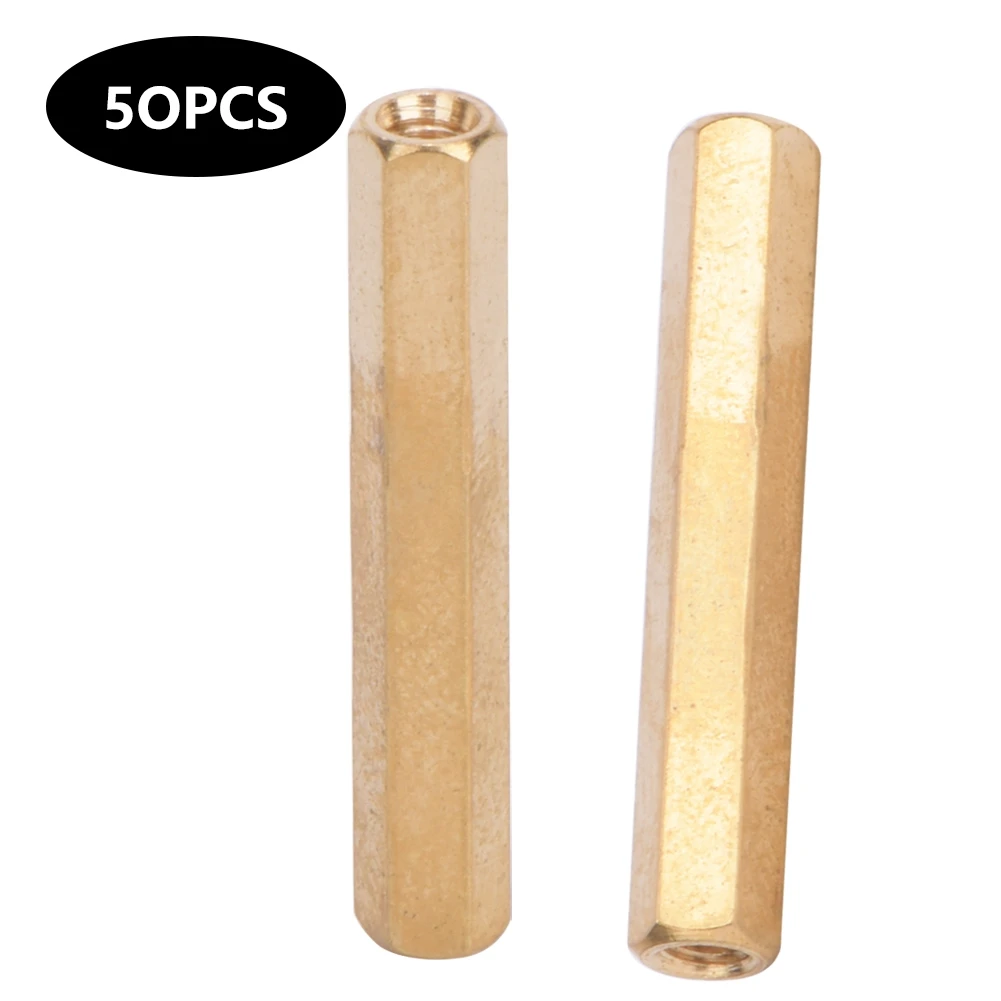 Motherboard Brass Standoff  Coupling Hex Nuts Accessories M3 2-Ways M3x5/6/8/10/12/15/20-5050Pcs M3 x 35