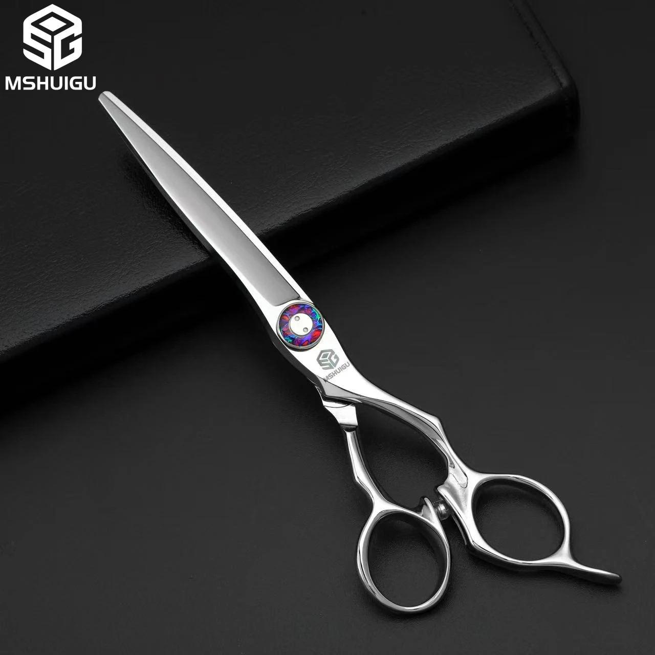 MSHUIGU Professionelle Friseurschere, 15,2 cm, multifunktionale Haarausdünnungsschere, japanischer VG10-Stahl, Salon-Haarwerkzeuge – Detail 24