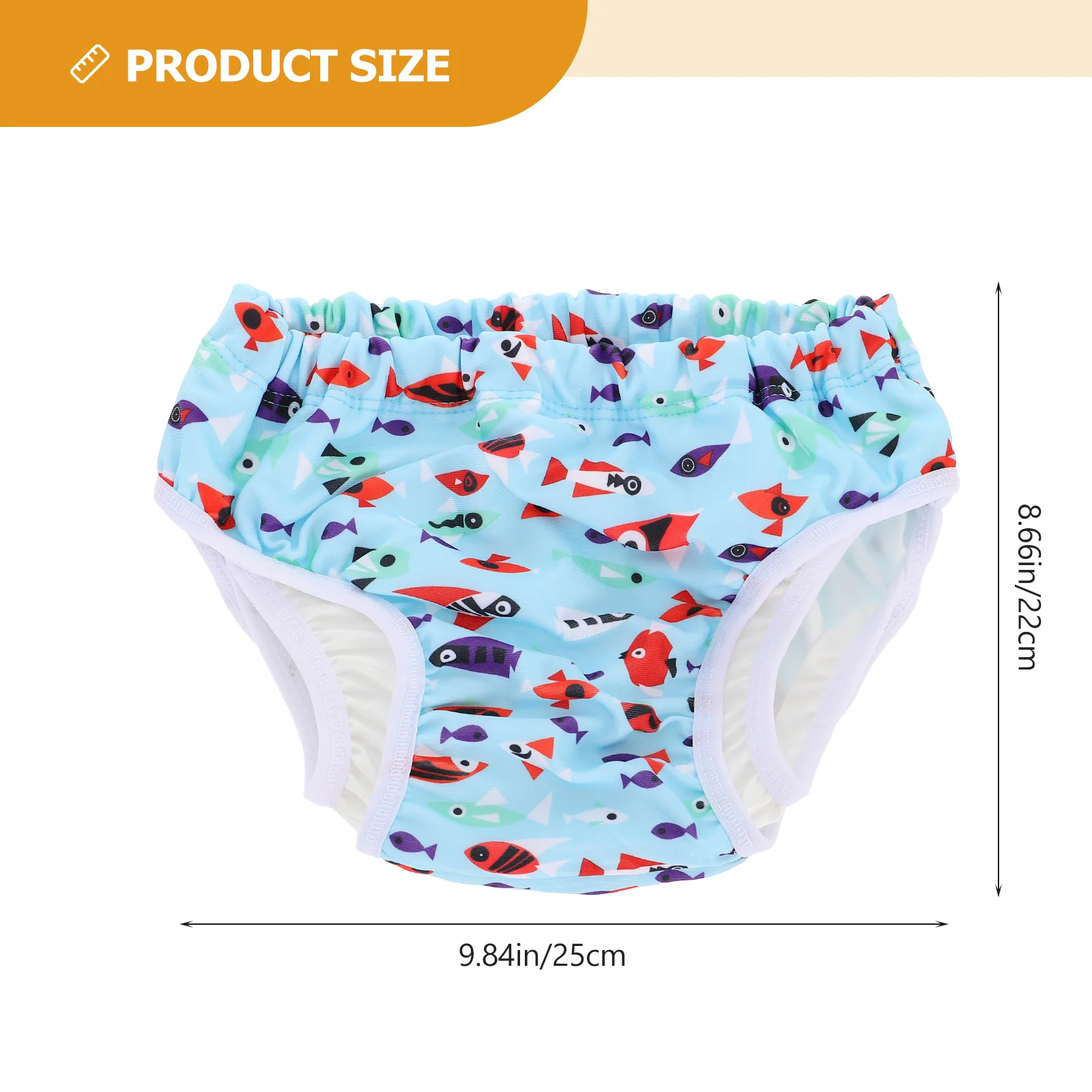 Zwemluiers voor peuters Babytrainingsbroek Wasbaar herbruikbaar spandex zeildoek voor baby's