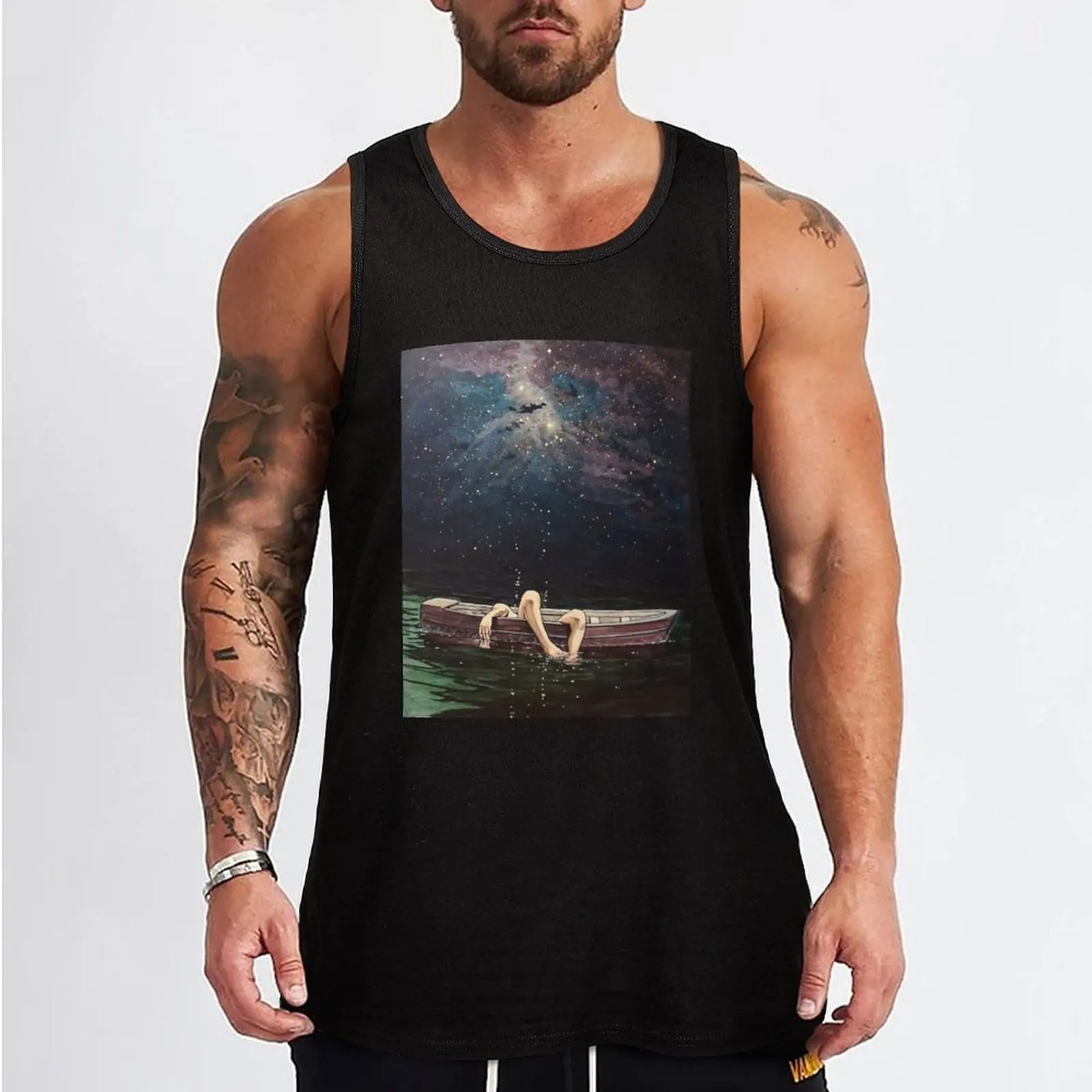 Take me to the river Tank Top gym t shirt men Men's sleeveless Men's clothing brands