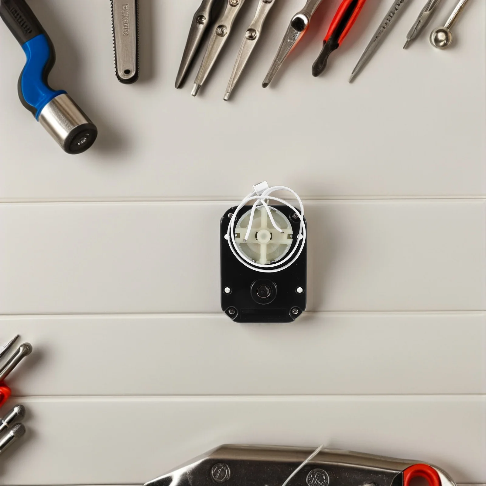 Kit de substituição de motor enrolador de relógio silencioso, redutor de engrenagem dc para relógio mecânico automático, caixa de armazenamento, peças de reparo