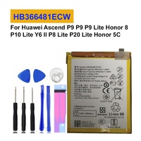 For Huawei Ascend P9 Lite Honor 8 P10 Lite Y6 II P8 P20 Honor 5C HB366481ECW​ 3000mah Phone Battery