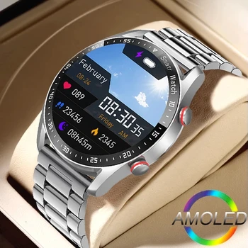 ECG+PPG Bluetooth Call Smart Watch Men Laser Health Blood Pressure Fitnes Sports Watches Man Sports Waterproof Smartwatch+Box 1