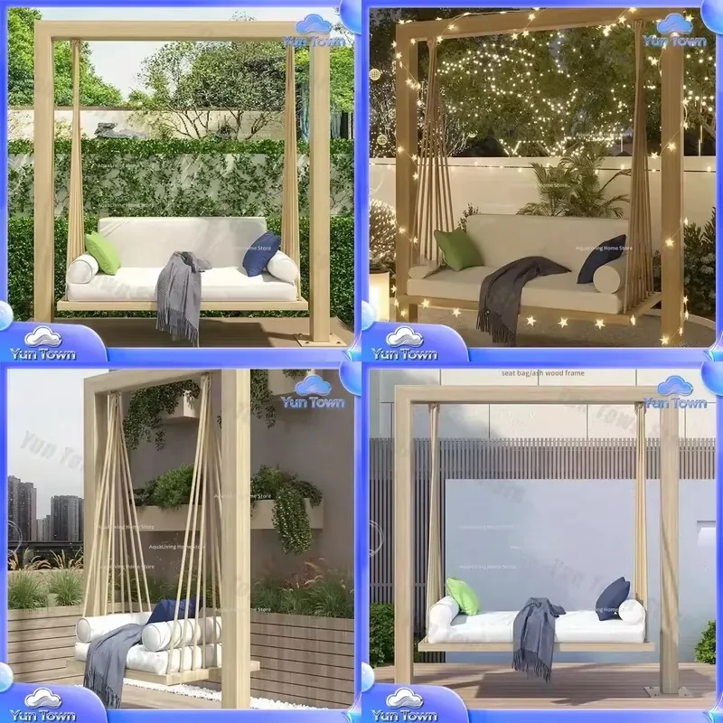 for Villa Courtyard Patio Swings for Outdoor Furniture for Living Room Relaxation for Hotel Patio Swings for Garden Swing