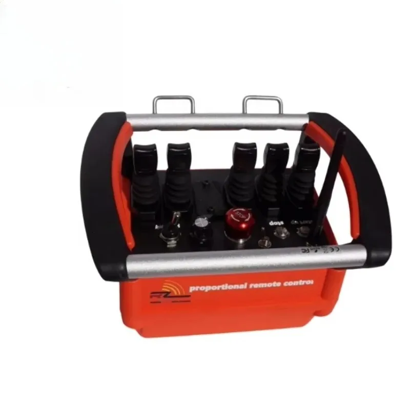 Wireless Remote Control for Construction Machinery, Telescopic Crane Excavator Hydraulic Control Remote Control Kit