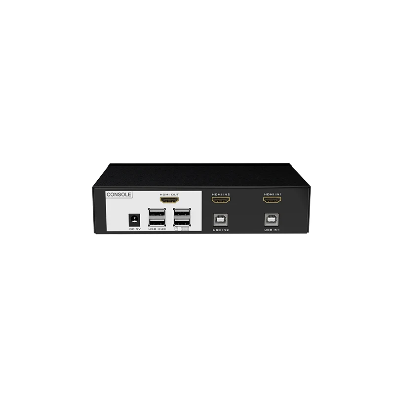 

4K HDMI KVM Switches 2 Port, MT-VIKI 30Hz USB KVM Switcher Selector Box