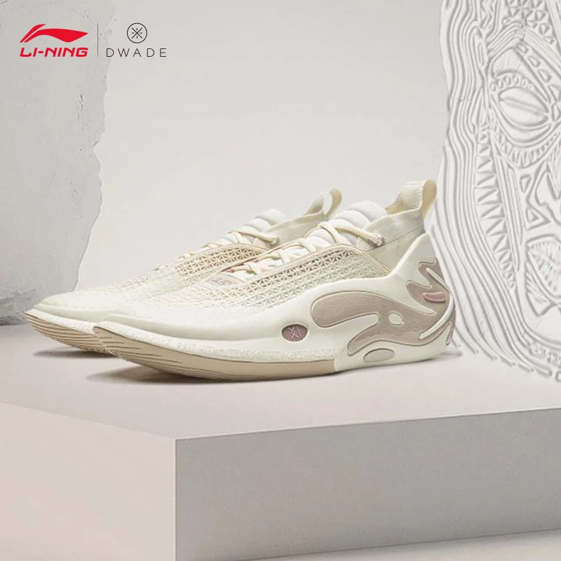 

Мужские баскетбольные кроссовки LI-NING Way of Wade 11, профессиональная спортивная обувь среднего кроя, кроссовки ABAU049