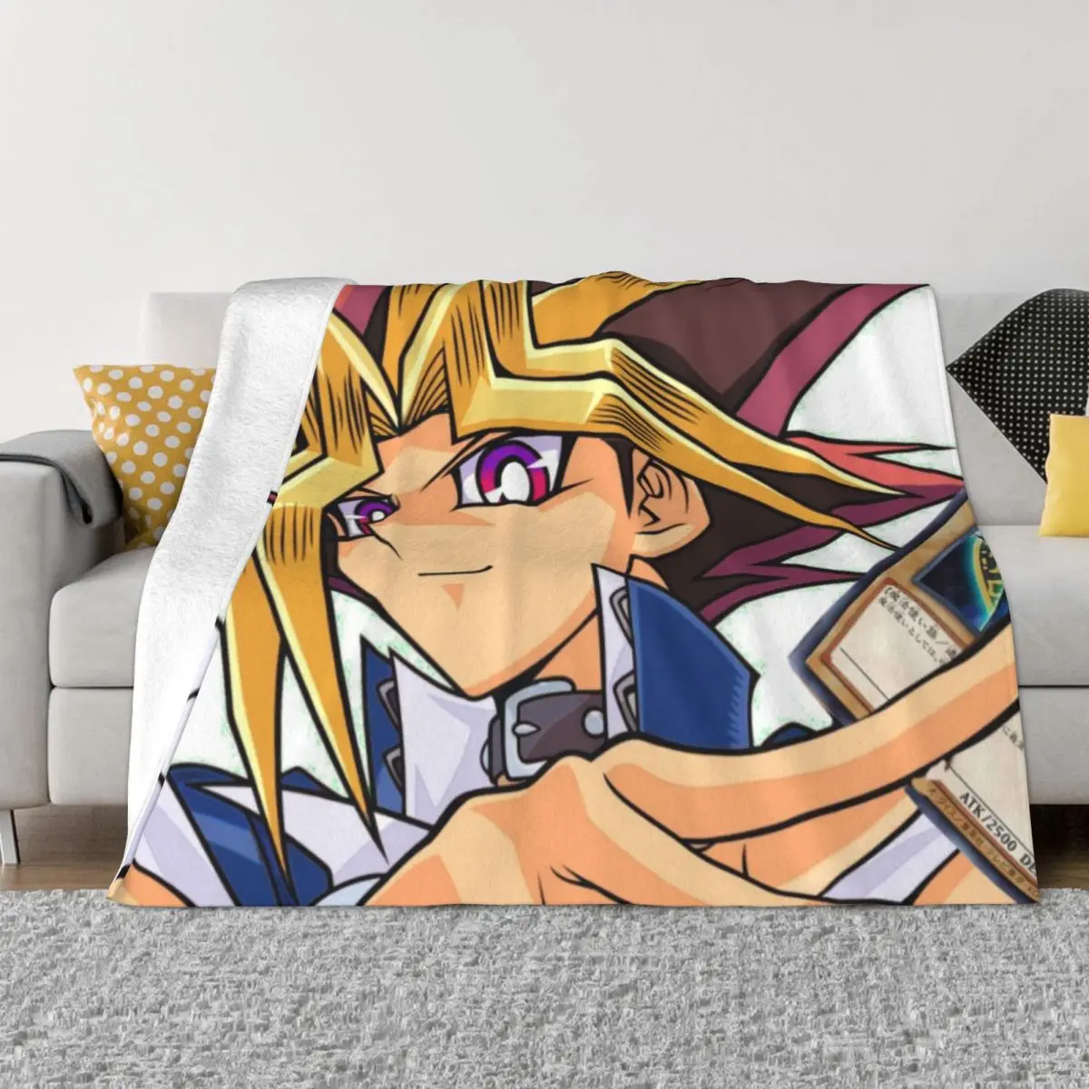 

Yu-Gi-Oh Game 002733 Bedroom Blankets beach blanket Sofa bed blanket blankets for winter Throw Blanket
