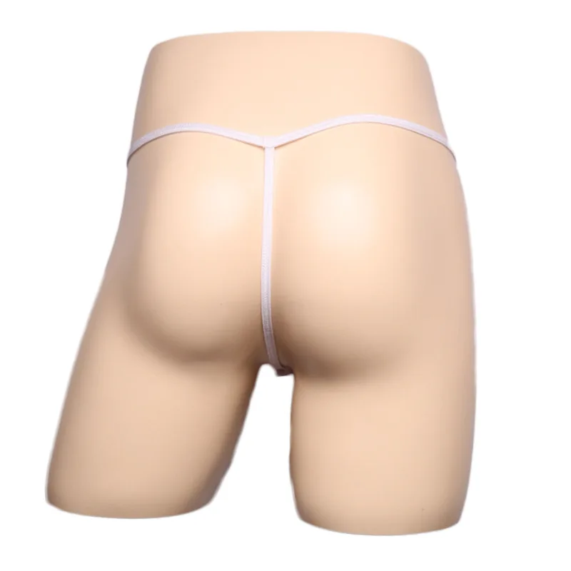 Roupa interior de cintura baixa de porco voador masculino, tanga adorável dos desenhos animados, calça t gay, criativa, sexy