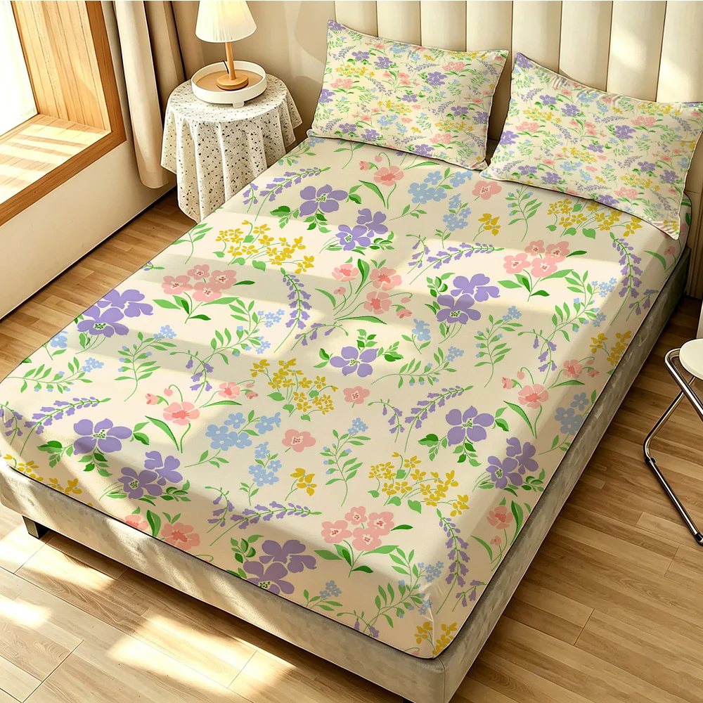 90G 3종 침구 세트 1개의 피티드 시트 + 2개의  - Bed Sheet Microfiber 리뷰 및 가격