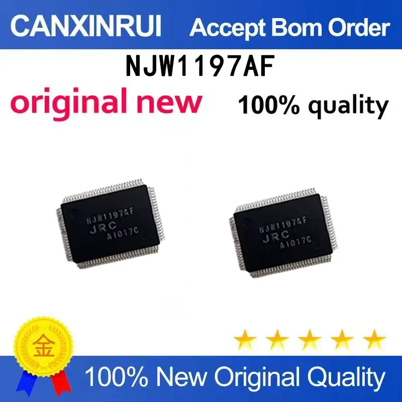 (5pcs-100pcs）Brand new original NJW1197AF NJW1197 QFP128 spot chip IC