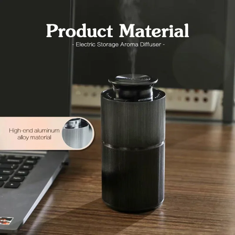 NAMSTE USB Charging Aromatherapy Diffuser Aluminium Alloys Material Essential Oil Aromatic Oil Diffuser Air Freshener Diffuser