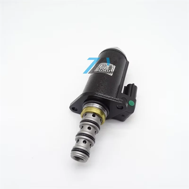 

High Stability Excavator Spare Parts Solenoid Valve KDRDE5K-3130C50 KDRDE5K-3130C50-102