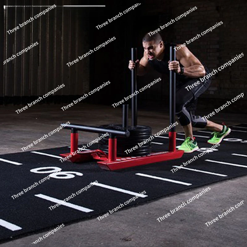 Indoor push-pull sled weight training sled resistance and explosive strength training