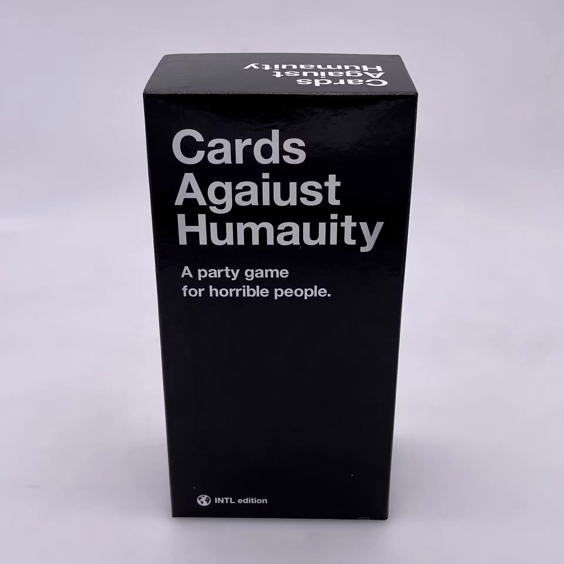 Cards Against Humanity Casual Party English Board Game Cards - A Hilarious and Edgy Party Game for Adults