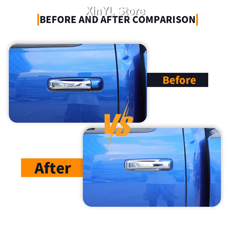Car Door Handle Shell Decoration Cover Sticker for Dodge RAM for Jeep Grand Commander for Grand Cherokee Exterior Accessories