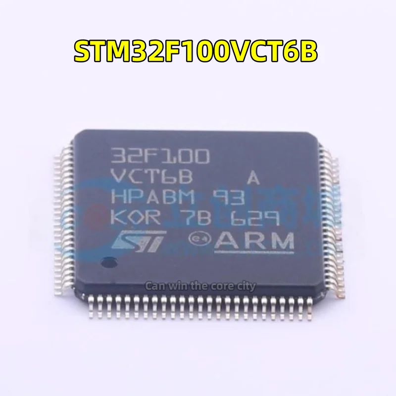 

10 pieces STM32F100VCT6B 32 Bit microcontroller chip LQFP100 package 32F100VCT6B spot