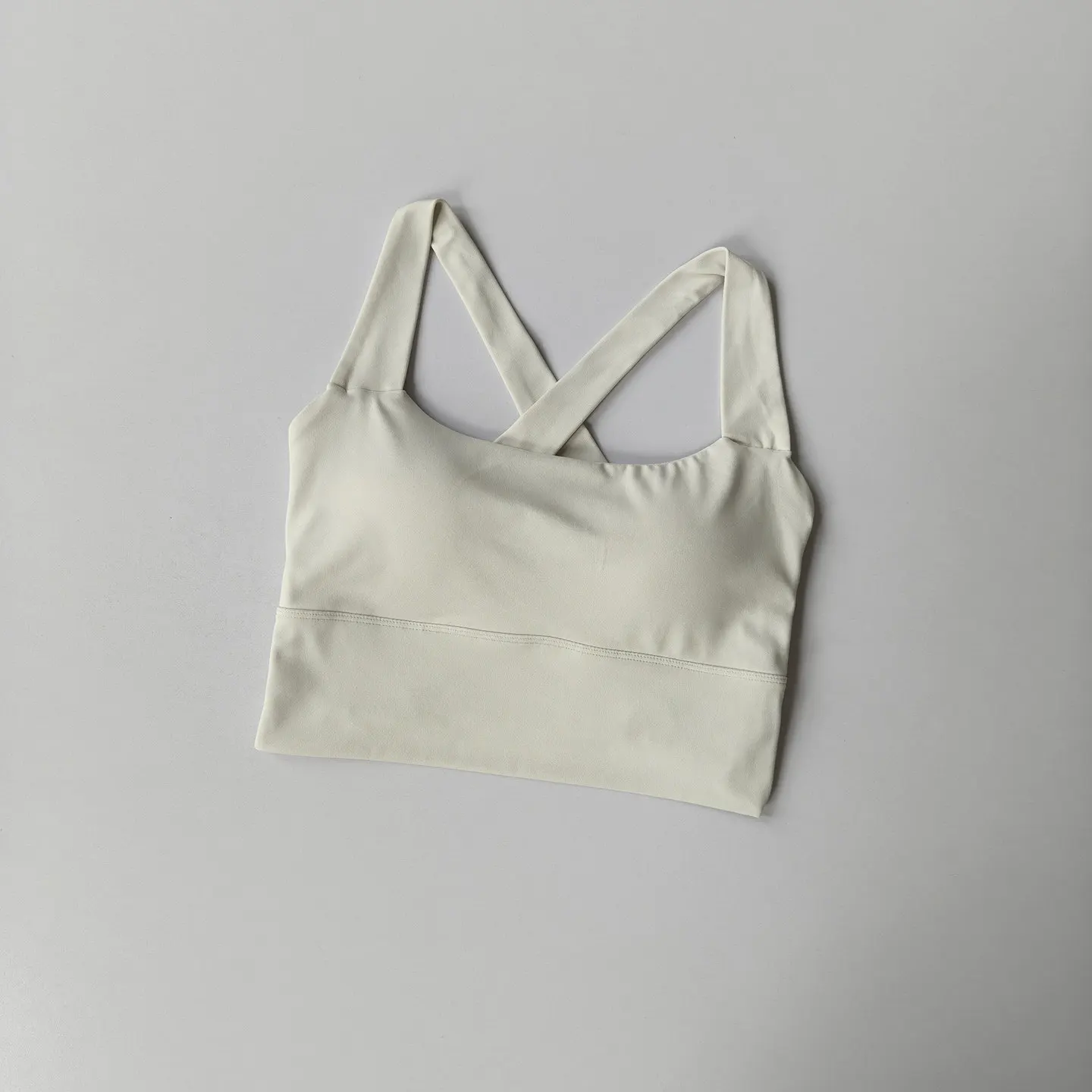 All-in-One-Sport-BH für Frauen mit überkreuztem Rücken, verschönert das Rückenbild, für mittelintensives Training, feuchtigkeitsableitend, Pilates-Yoga-Weste – Detail 8