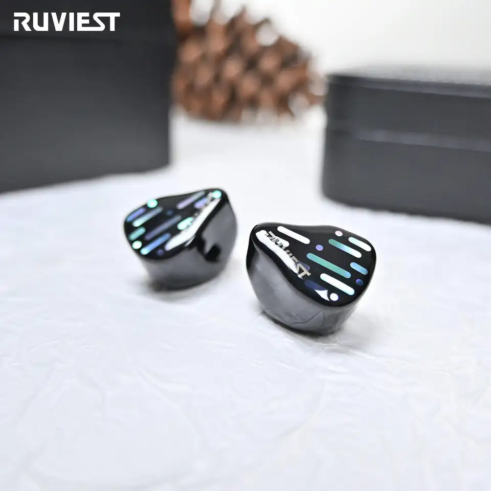 RUVIEST Nyx Hybrid HIFI In–Ear Monitor with 2 Dynamic + 4 Balanced