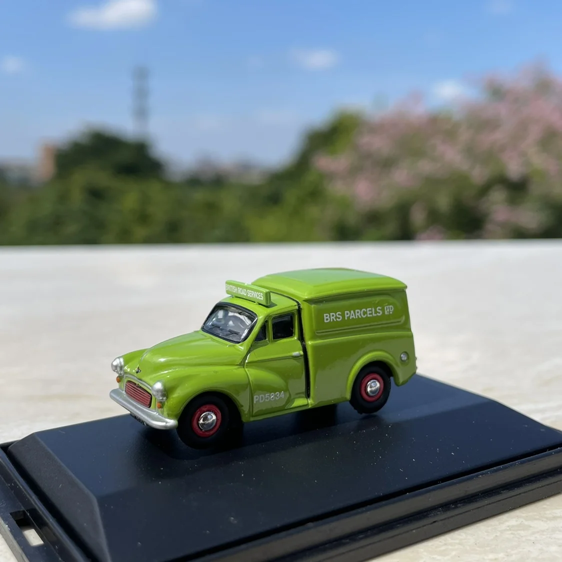 Diecast Maßstab 1:76 Morris Pickup Legierung Auto Modell Sammlerstück Spielzeug Geschenk Souvenir Display Ornament
