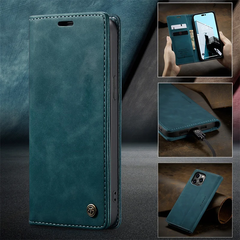 Vintage Leather Flip Case For Samsung Galaxy M30s CASEME Cover on For Samsung M30s M20 M21 M21s F41 M10 Coque Wallet Phone Cover