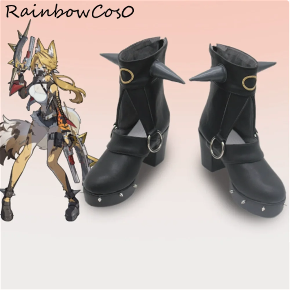 

Pulchra Fellini Zenless Zone Zero Cosplay Shoes Boots Game Anime Halloween Christmas RainbowCos0 W4577