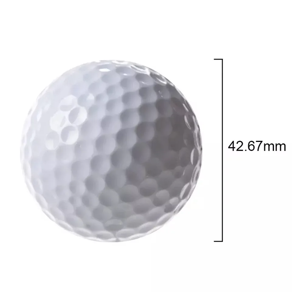 Golf three layer game practice ball Sarin material high elastic game ball wholesale