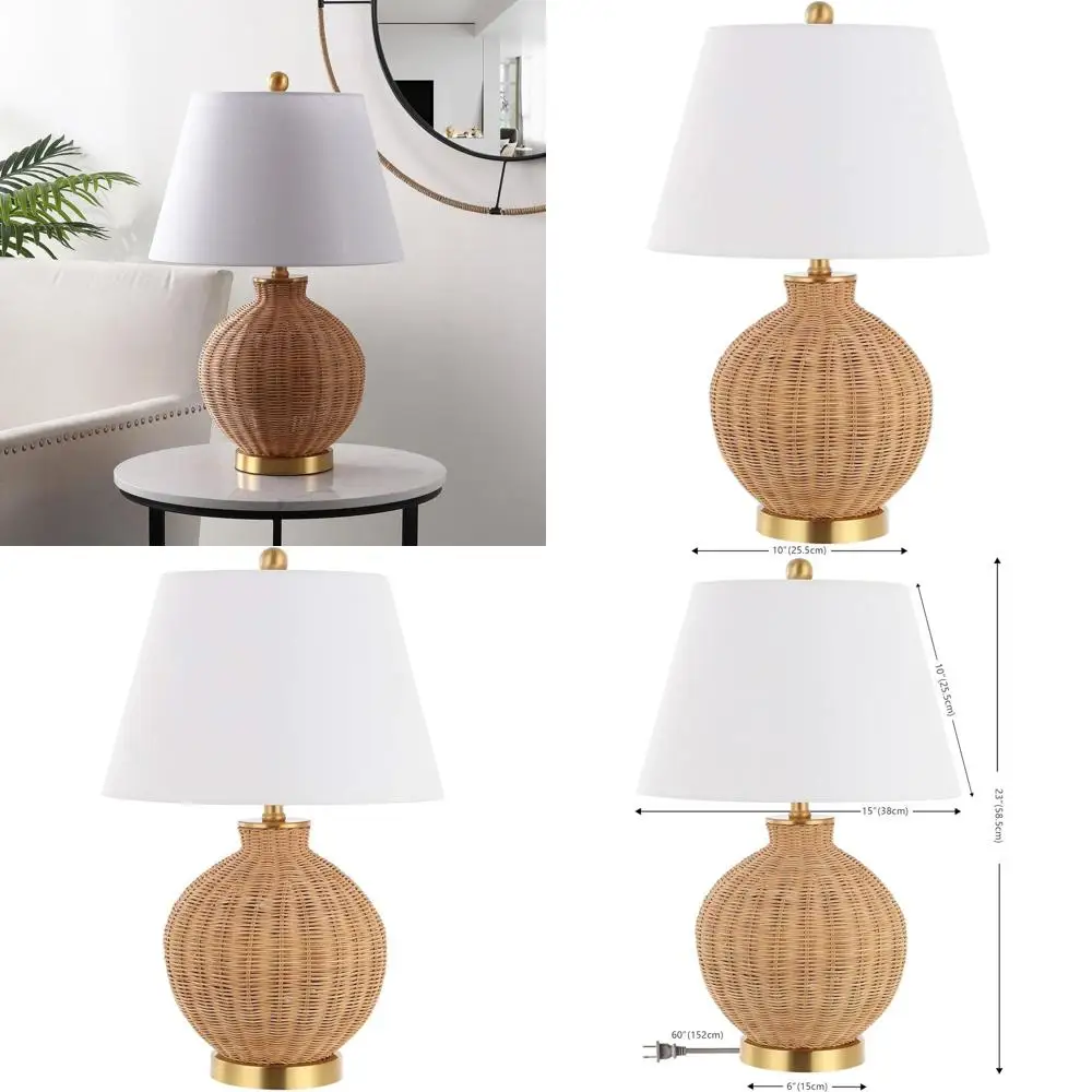 

Настольная лампа Natural/Brass 23 с LED-лампой в комплекте