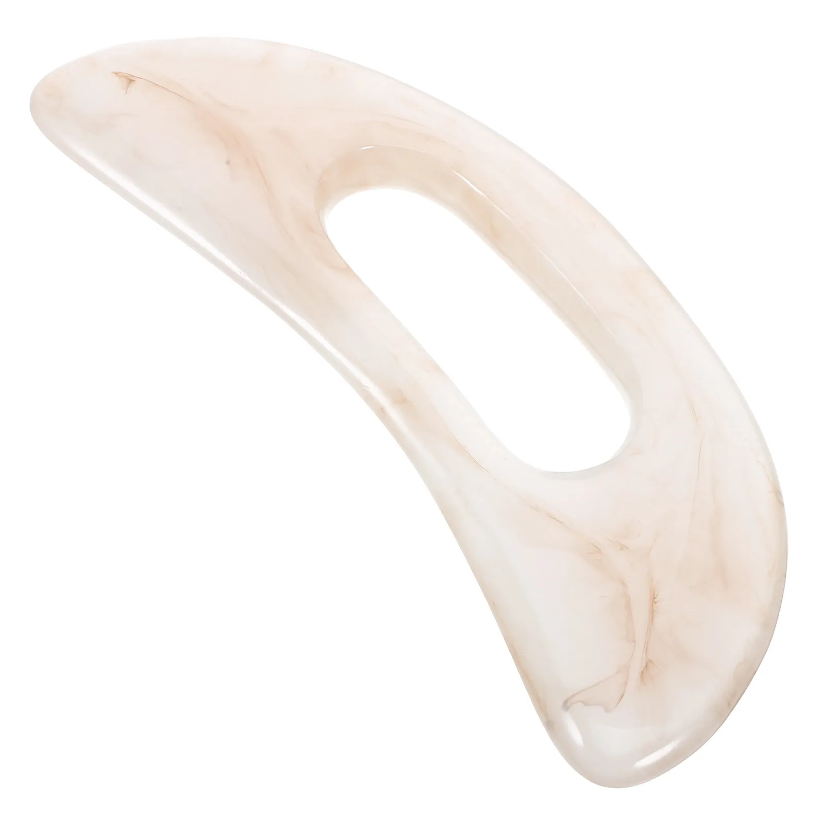 

Массажная доска для тела из смолы уникальной формы, легкий портативный скребок для мышц, массажер для шеи, плеч и стоп