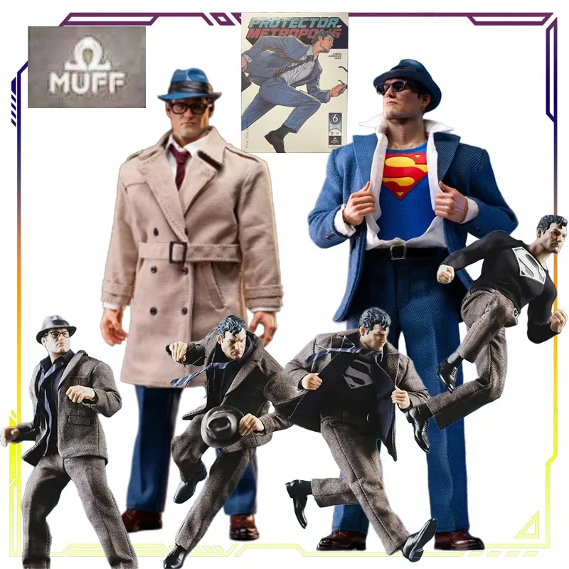 

MUFF TOYS оригинальный Messenger of Justice 1\12 кукольная серия Супермен Кларк аниме фигурка модель игрушки подарки для мальчиков