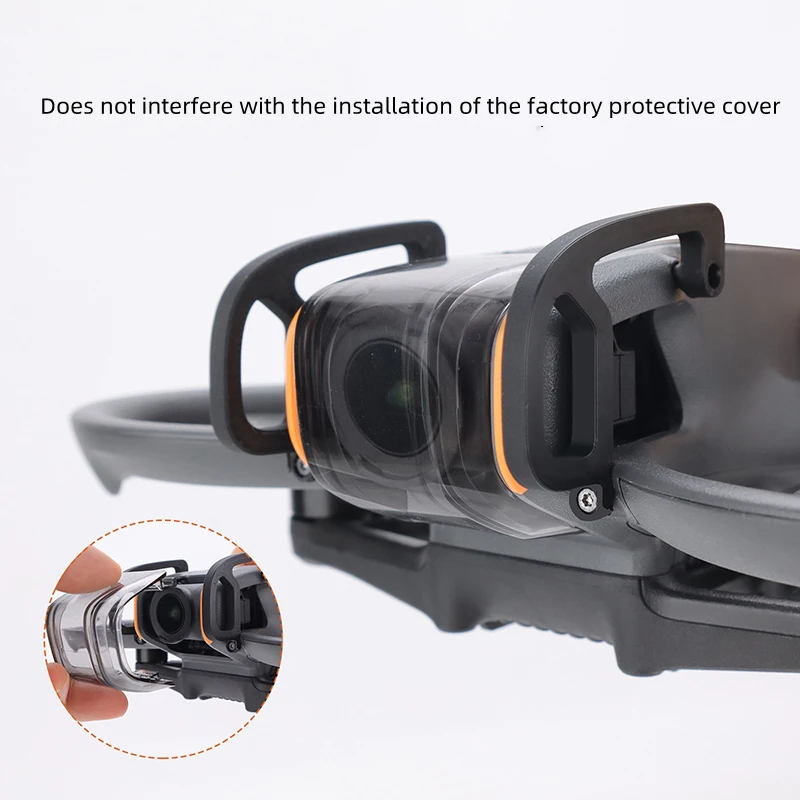 Pare-chocs de cardan anti-collision pour importateur DJI AvMi2, barre de protection en alliage d'aluminium, protecteur d'objectif de caméra, accessoire de pare-chocs