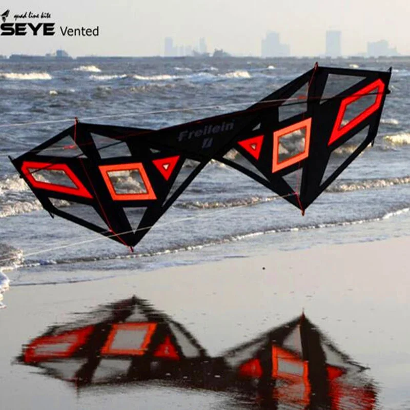 

free shipping strong kite quad line stunt kite cerf volant Freilein kites for adults kites parachute kitesurfing flying outdoor