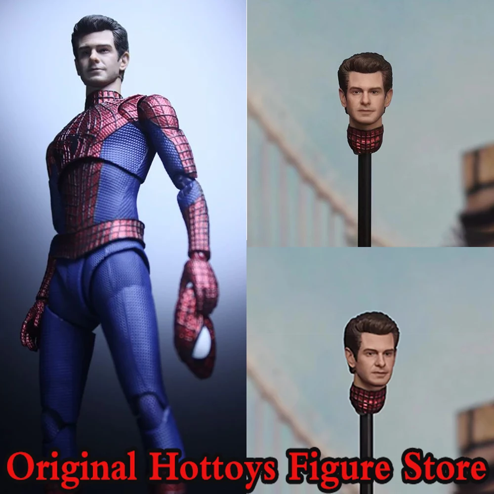 

Manipple Studio 1/12 Scale Men Soldier Head Sculpt Andrew Garfield Spider-Man Head Carving For 6'' SHF Action Figure Body