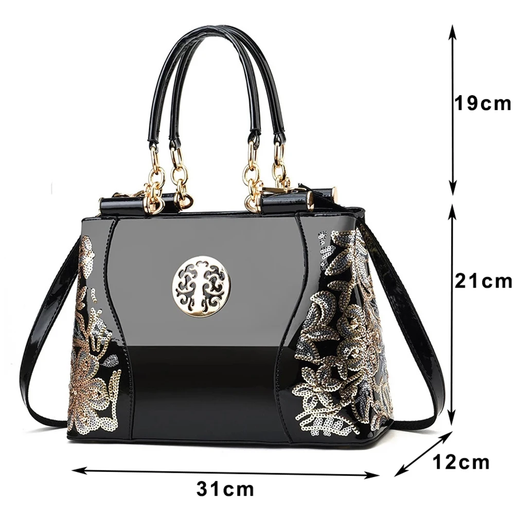 High Quality Leather Evening Bag Ladies Shoulder Bag Elegant Large Women Handbag Fashion Classic Party Business Messenger Bags