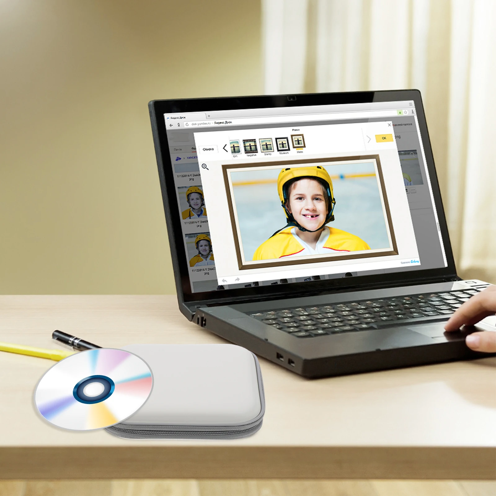 

Dvd Cd Dvd Organizer Hard Eva Case Storage Pouch Portable Disc Binder Space Saving Zipper Smooth Closure