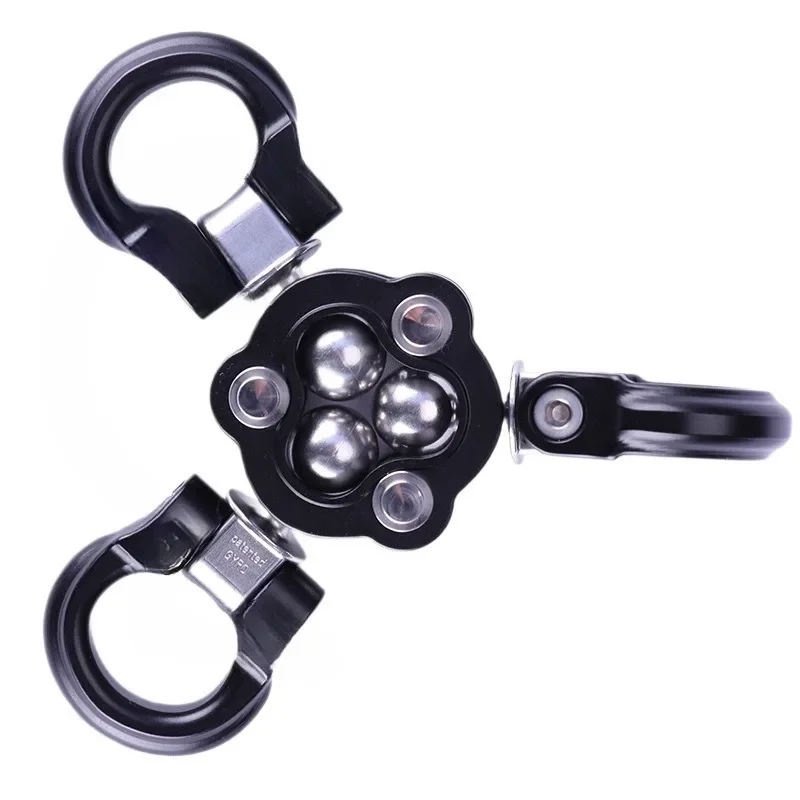 Universal Connection Knot Outdoor Aerial Rescue Split Disc Rotary Anchor Point Climbing Rope Connector