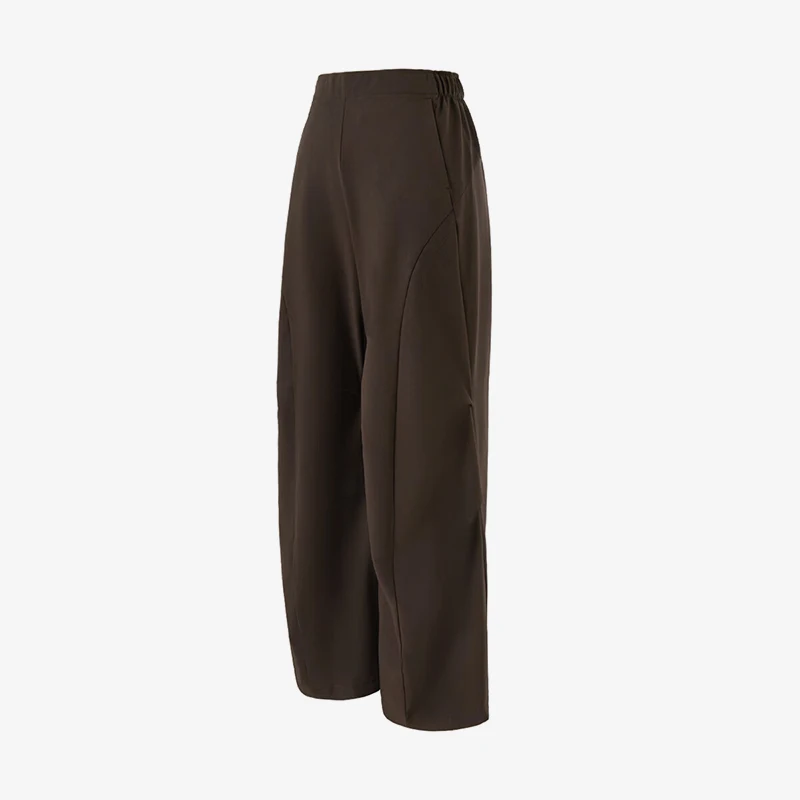 Adidas genuine autumn and winter women's loose retro thin velvet sports pants KG8935
