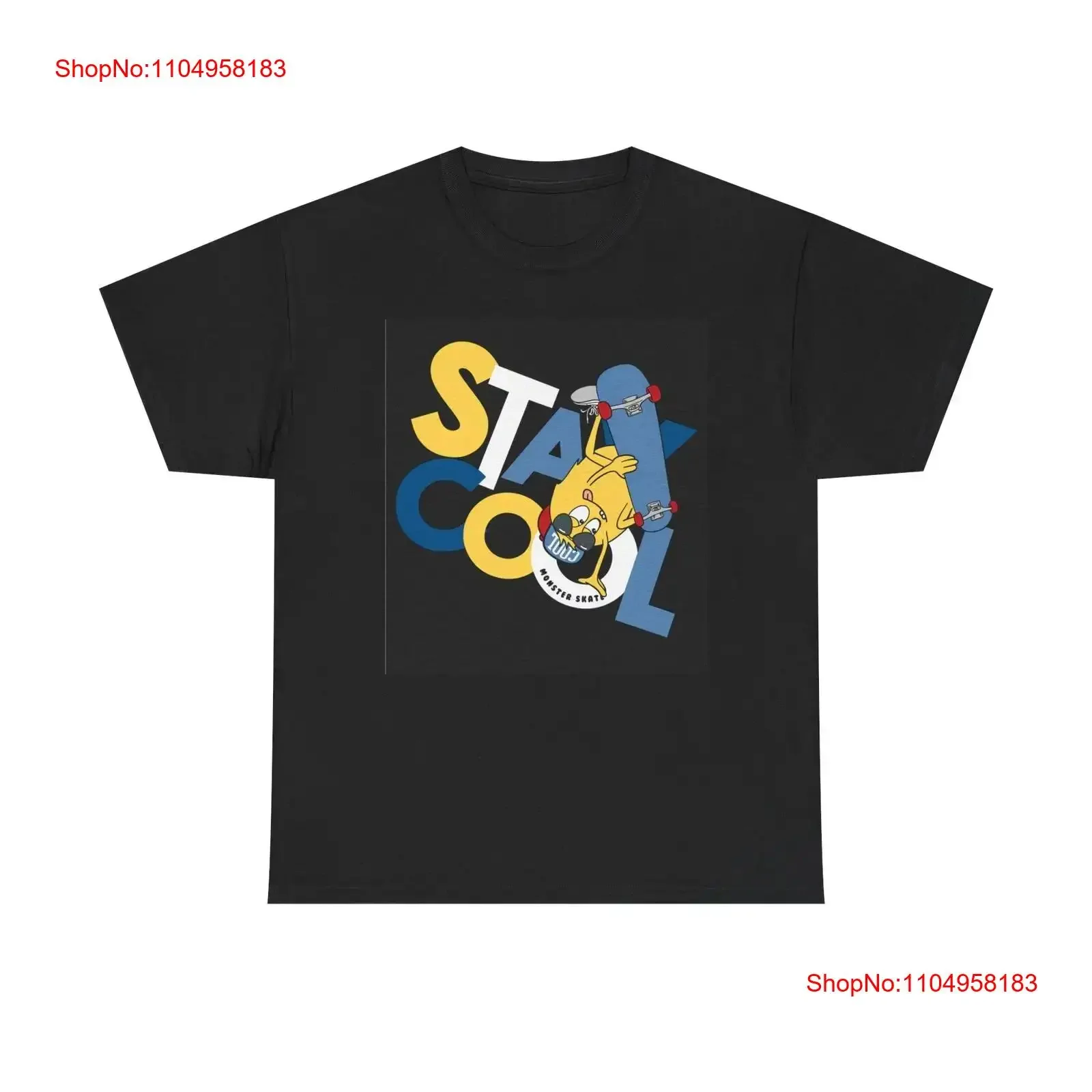 

Футболка для скейтбординга Stay Cool, плотная хлопковая винтажная стираная модная слегка мягкая удобная уличная одежда, дышащая