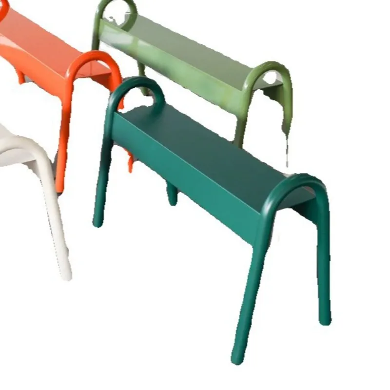 Outdoor, Bench Park Bench Rest Bench Wrought Iron Seat Chair