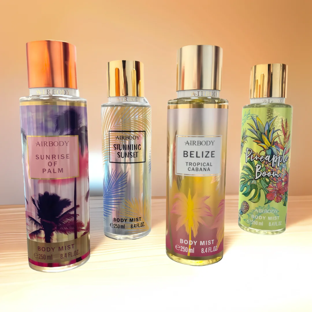 

AIRBODY Women's body spray, perfume, light fragrance fresh lasting, unisex, Mother's Day, Valentine's Day, birthday gift